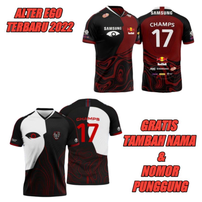 Kaos Jersey Gaming Alter Ego terbaru 2022 MPL season 7