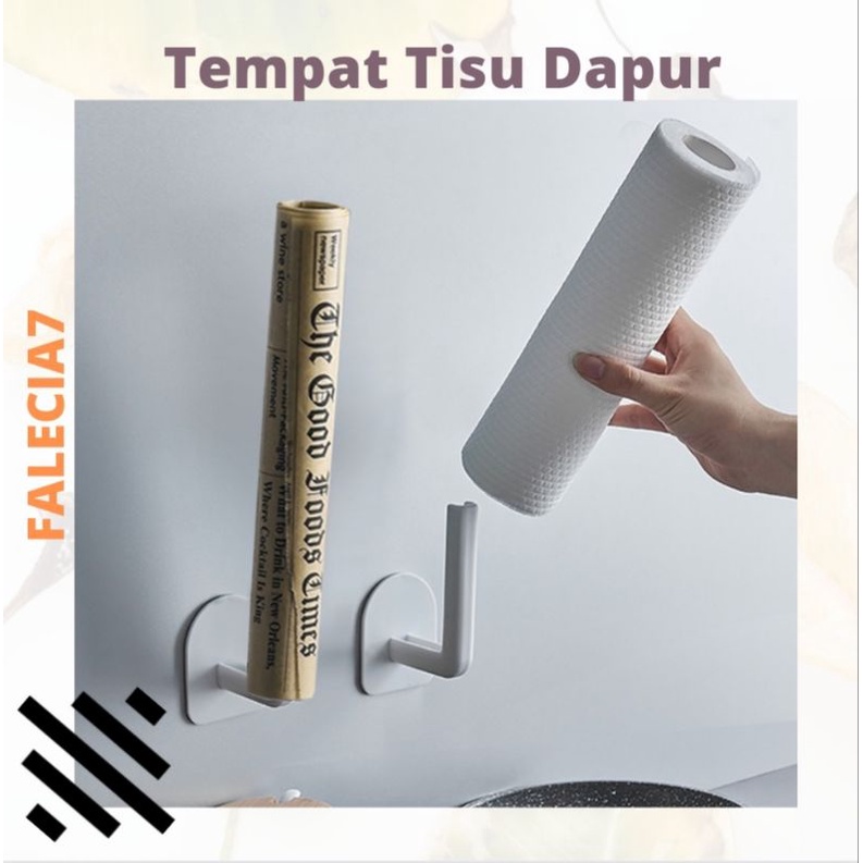 TEMPAT TISU KOTAK TISU DAPUR KAMAR MANDI GANTUNGAN TISU SERBAGUNA