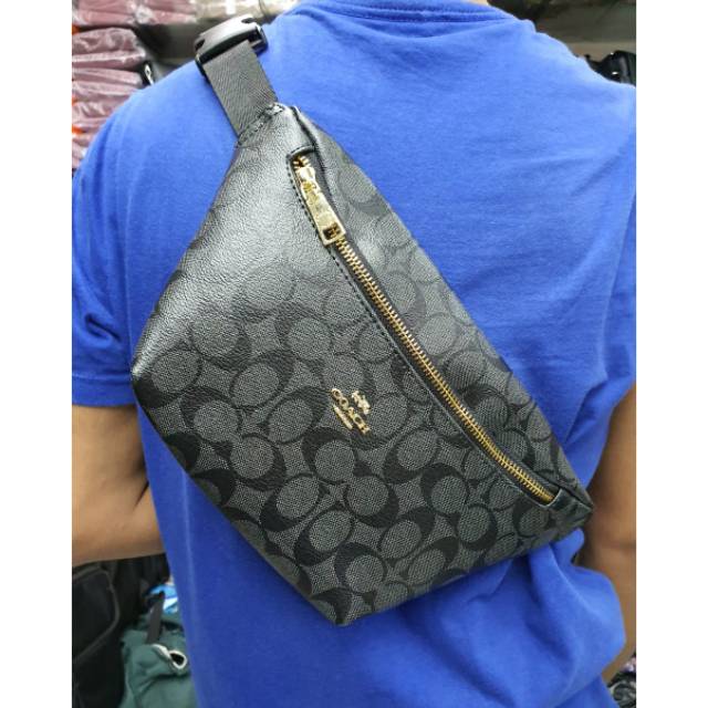 tas westbag waist bag body bag coach impor pria wanita