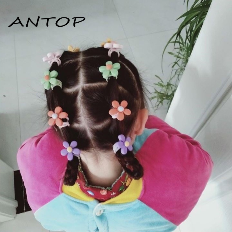 10 Buah Ikat Kepala Anak-anak Ikat Rambut Fashion Aksesoris Rambut  ANTOP