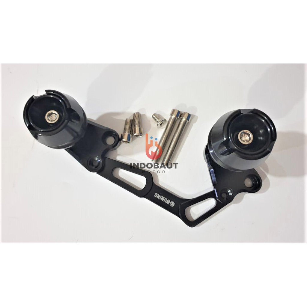 Frame Slider Jalu Pelindung Knalpot Nmax Aerox Wuming