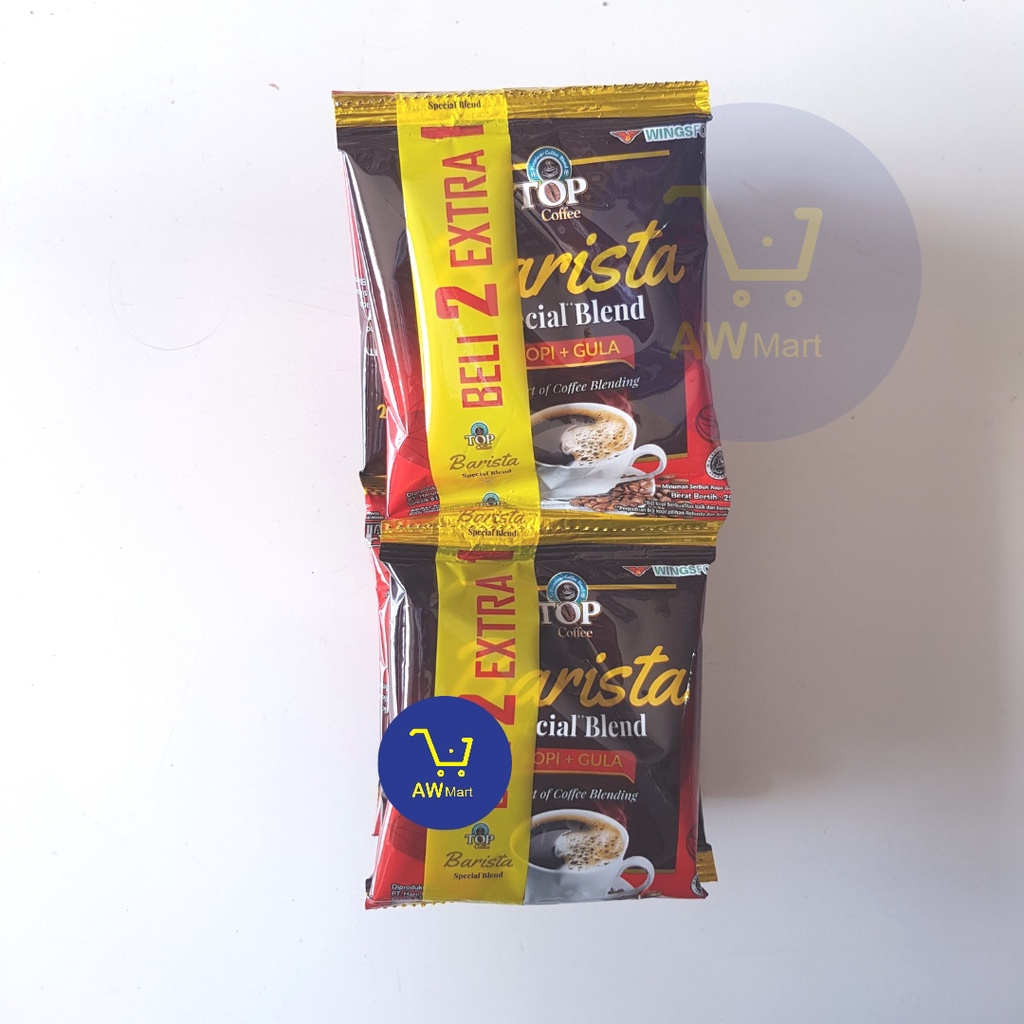 TOP KOPI TOP COFFEE RENCENG SACHET [ALL VARIAN] - TOP WHITE TOP KOPI SUSU TOP BARISTA TOP GULA AREN