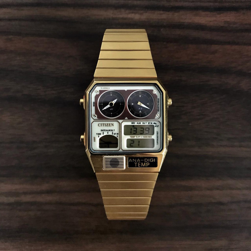 Citizen Ana Digi Temp Vintage 80’s Watch New Old Stock