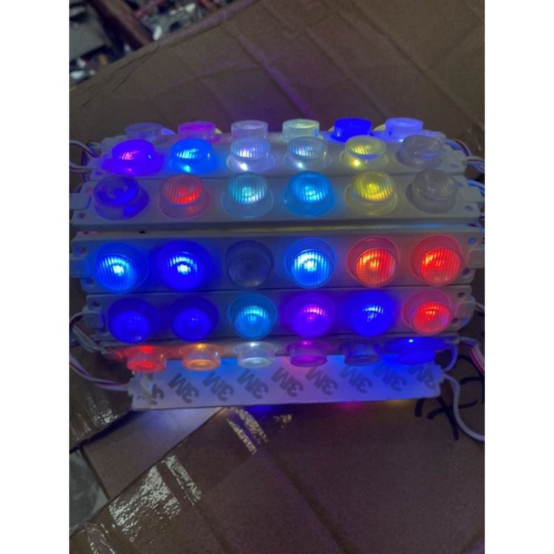 Samsung 6 mata/lampu kolong 6mata rgb warna warni 12-24volt