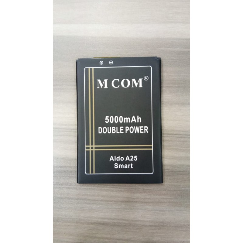 Battery Batre Baterai Double Power Mcom Aldo A25 Smart