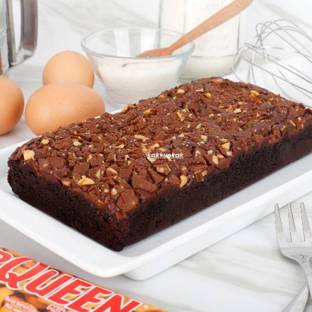 

Silverqueen brownies/Brownies panggang/Fudgy Brownies