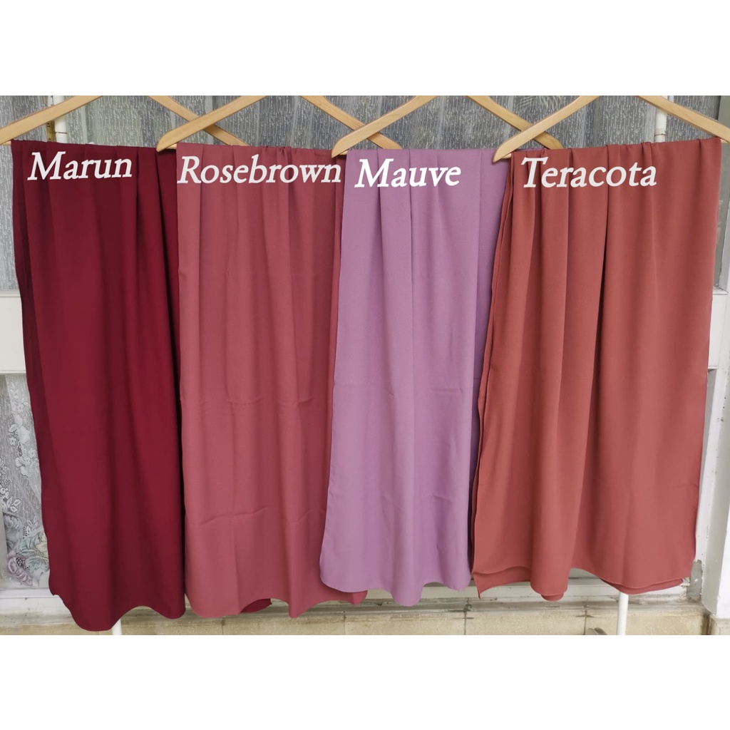 Sabilla - Pashmina Malay Mosscrepe Import Premium Crepe-5