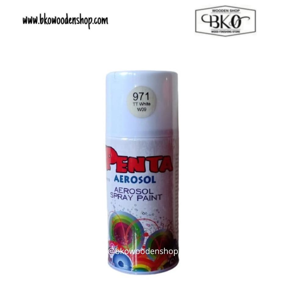 

[KODE PRODUK EKFZZ9637] Cat semprot pylox PENTA 300 ml ( 971 ) TT White W09 (putih) Agya Ayla
