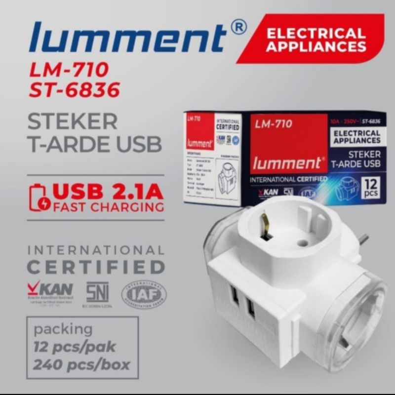 STEKER T-ARDE USB LUMMENT ST-6836 ST6836 / TEE ARDE USB LUMMENT ST6836 ST-6836