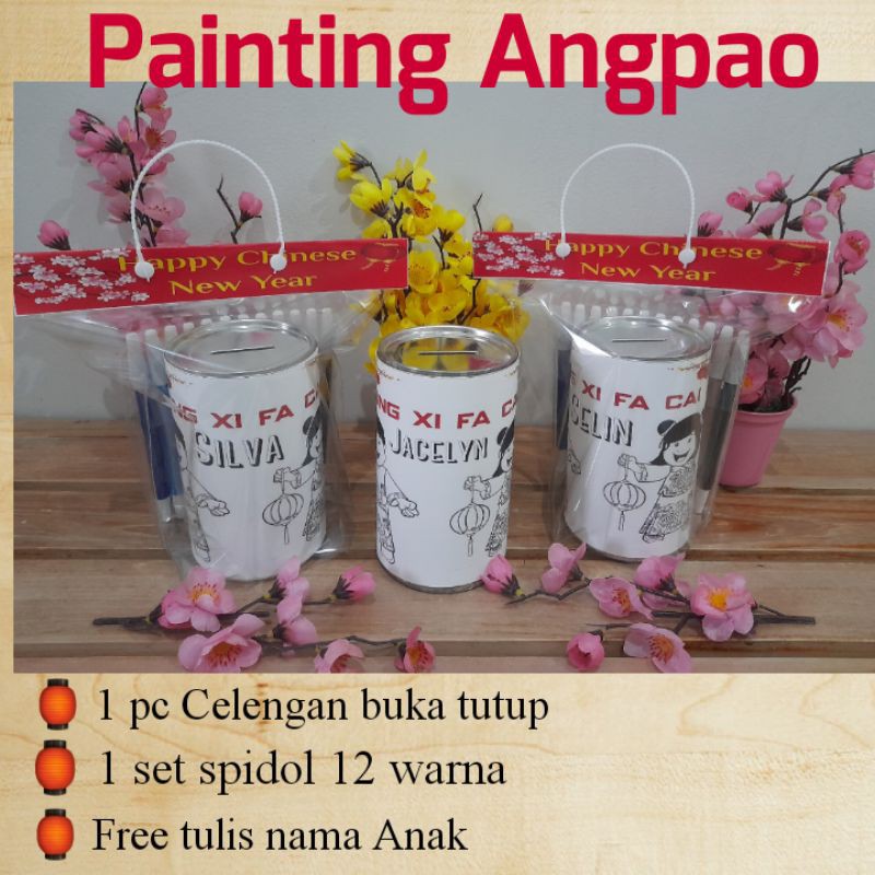 

Painting Angpao Imlek Chinese New Year Dekorasi Imlek Angpau Suvenir Souvenir Hampers Kado Anak Paud