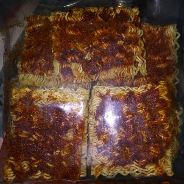 

Mie keriting 200gr mi renyah cemilan bumbu basah 200gram