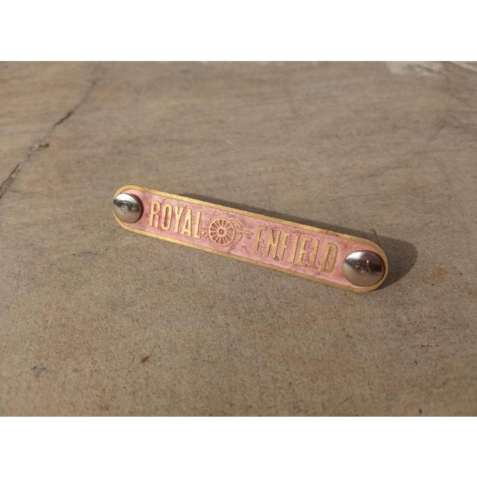 Termurah Emblem Sadel Merk Royal Enfield Untuk Sepeda Onthel Termurah