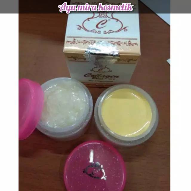 Cream Siang dan Malam Collagen / cream collagen