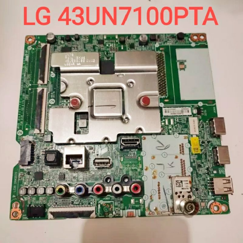 Mainboard TV LG 43UN7100PTA / MB tv LG 43UN7100 / MB 43UN7100 / mesin tv LG 43UN7100