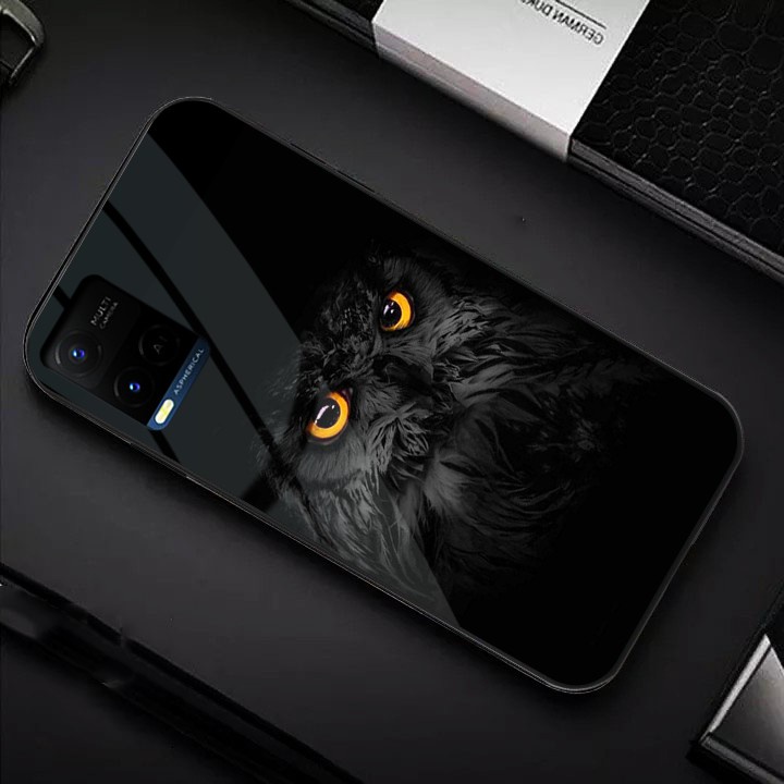 [G4] Softcase Kaca Vivo Y21 Y21S  - Softcase Mirror - Softcase Kaca - Softcase Glass Vivo Y21 Y21S -