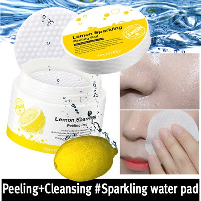 Secret Key Lemon Sparkling Peeling Pad 70 pads 125 ml ORIGINAL GUARANTEED