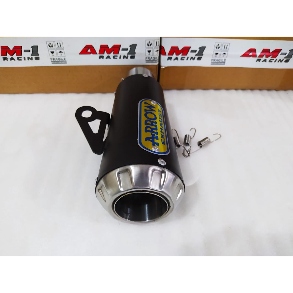 Arrow Exhaust Pro Race Inlet 50mm Silencer Only