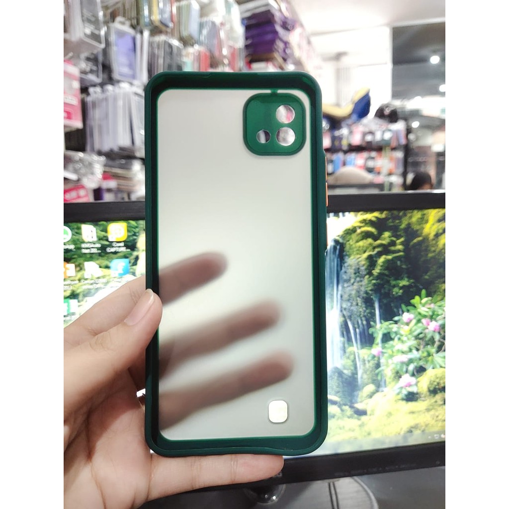 Bumper AERO CASE Realme C33/C20 Hardcase My Choice List Warna Matte