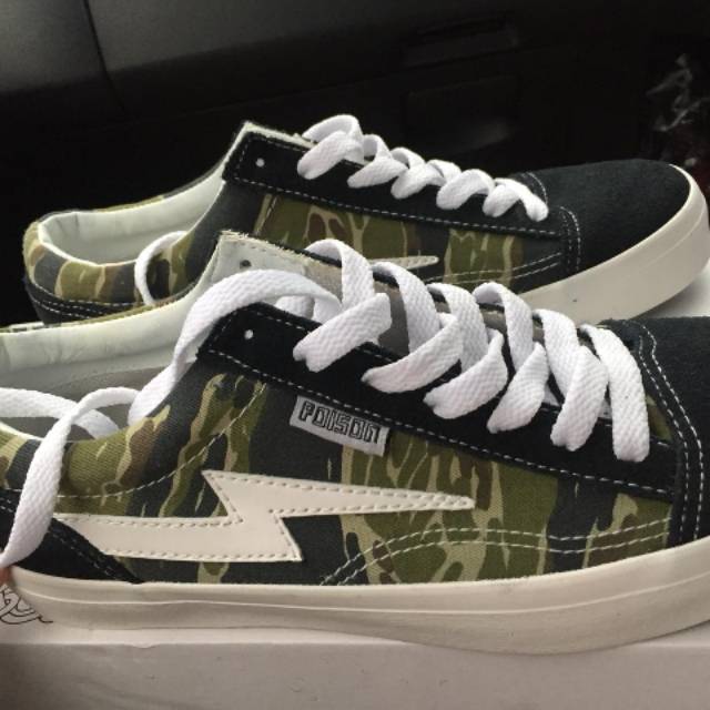 sepatu sneakers poison street camo (rare)FREE ONGKIR