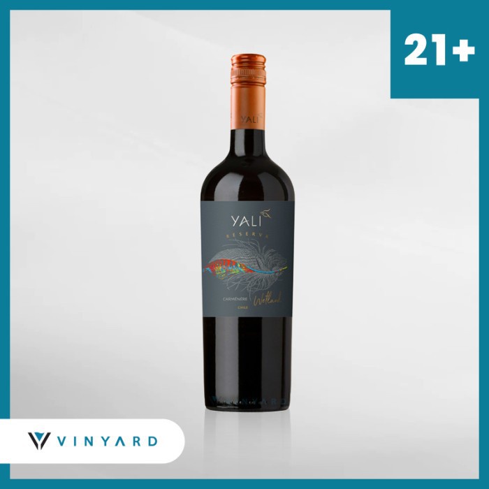 Yali Wetland Reserva Carmenere 750 ml ( Original &amp; Resmi By Vinyard )