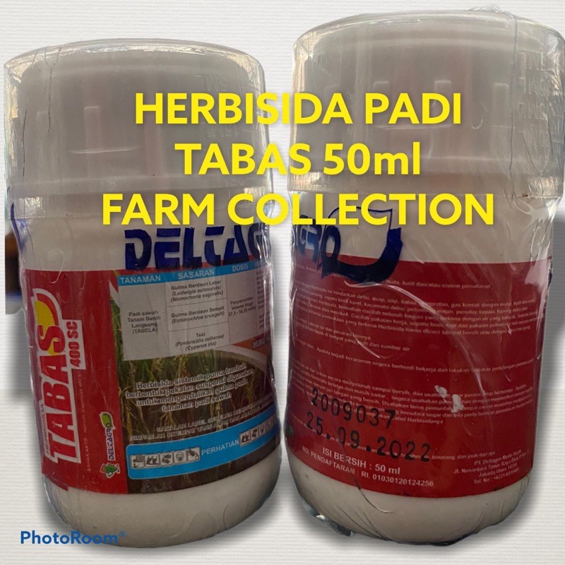 TABAS 50ml Herbisida Padi purna Tumbuh