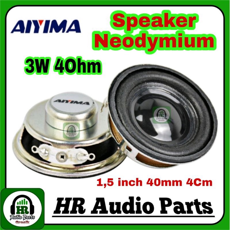 Speaker Mini 1.5 inch 4 ohm 3 Watt 4R 3W 1.5&quot; 3 Watt 4 Ohm for Amplifier Mp3 Bluetooth Portable