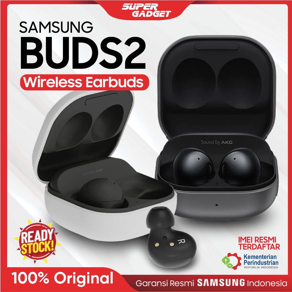 Samsung Galaxy Buds 2 Earbuds Bluetooth True wireless earphone blutut Original Garansi Resmi