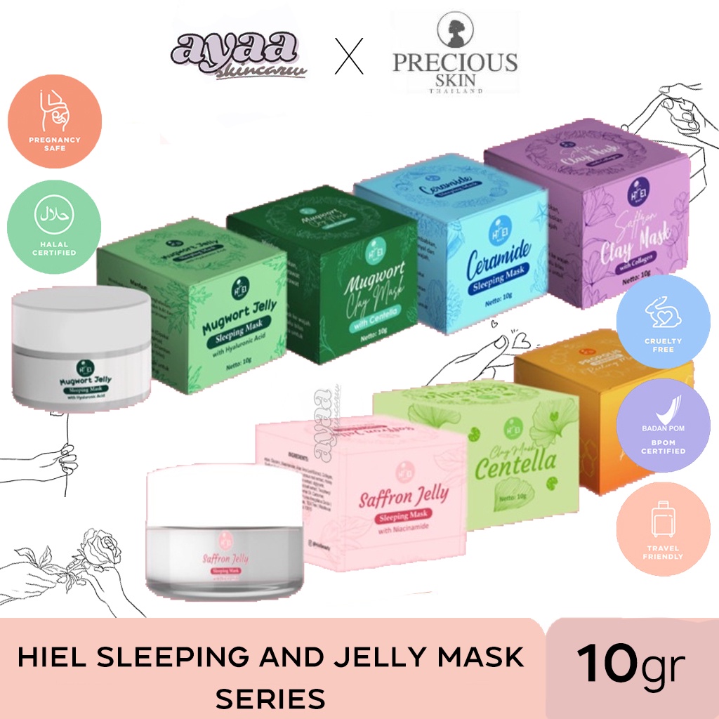 [BUY1GET1GIFT] Saffron Jelly Mask Hiel / Hiel Beauty 10gr