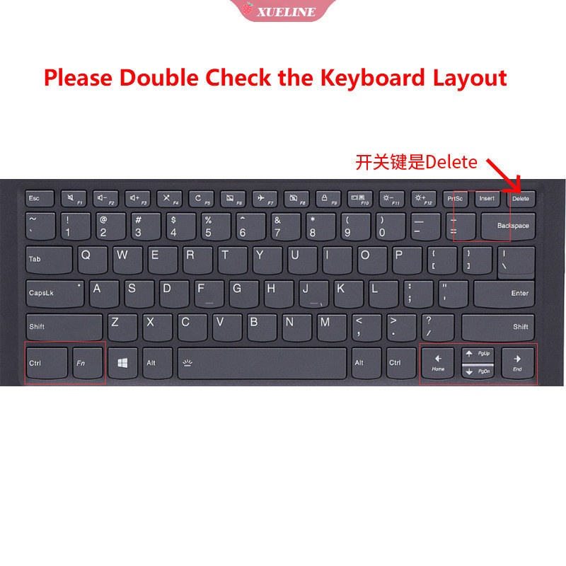 Pelindung Keyboard Lenovo IdeaPad Slim 3 330s 320s 120s 330c 14 &quot;Bahan Silikon Tahan Air