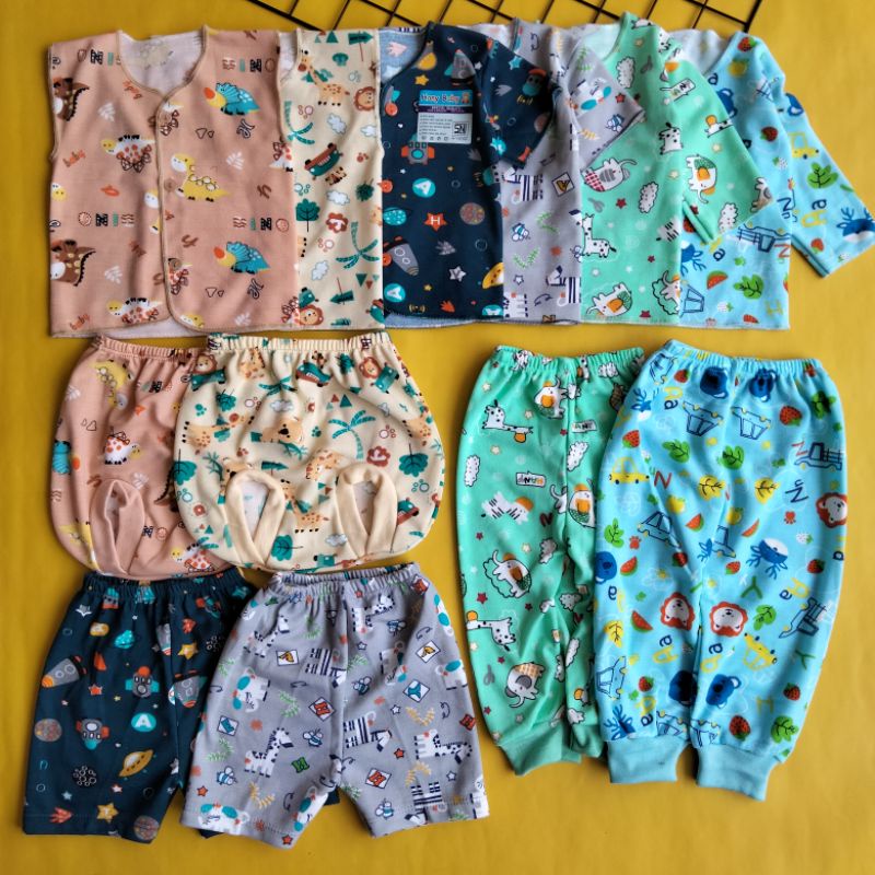 12 pcs baju bayi newborn / kado bayi / set baju bayi 0-3 bulan