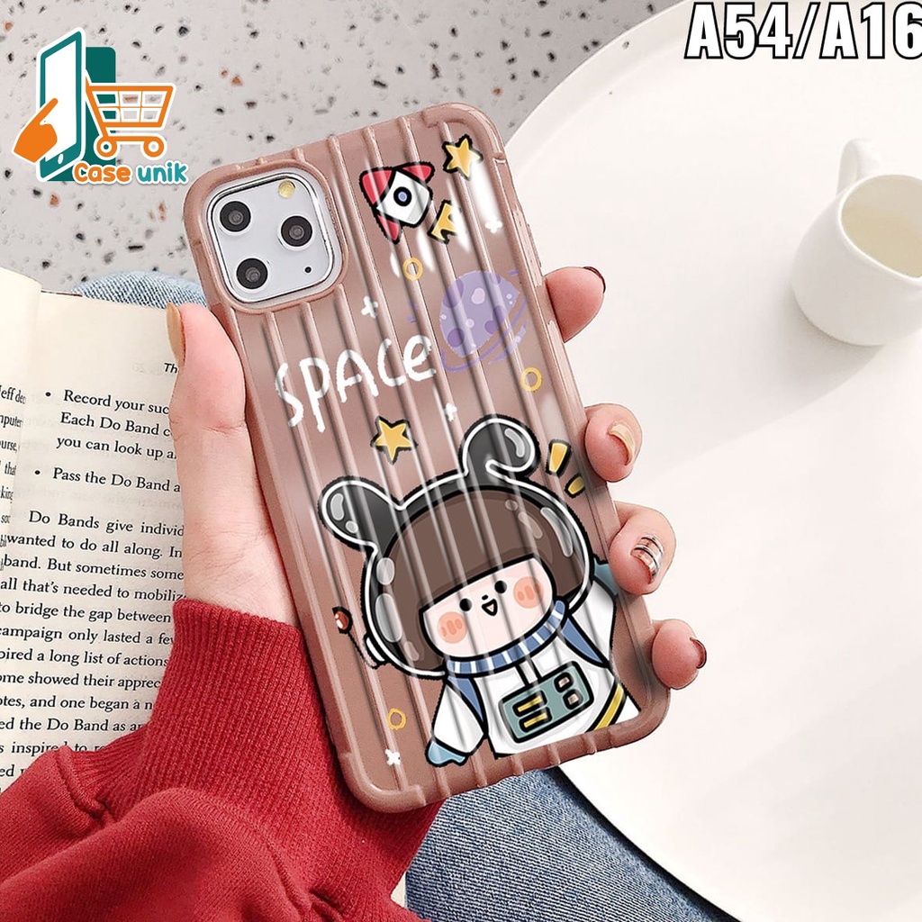 SS003 softcase SPACE oppo A9 A5 2020 A31 a8 A52 A92 A53 A33 2020 A54 Reno 4 Reno 4f f17 pro A15 CS2246