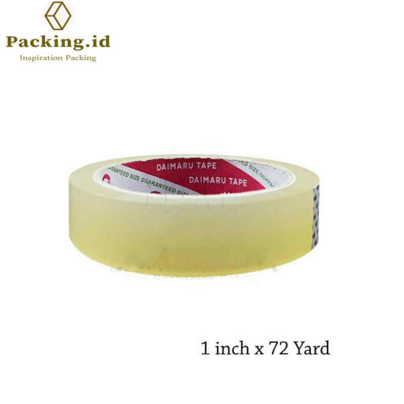 

Lakban Bening1 Inch x 72 Yard/Box Hampers/Hampers/Packing/Kardus Packaging/Box Packing