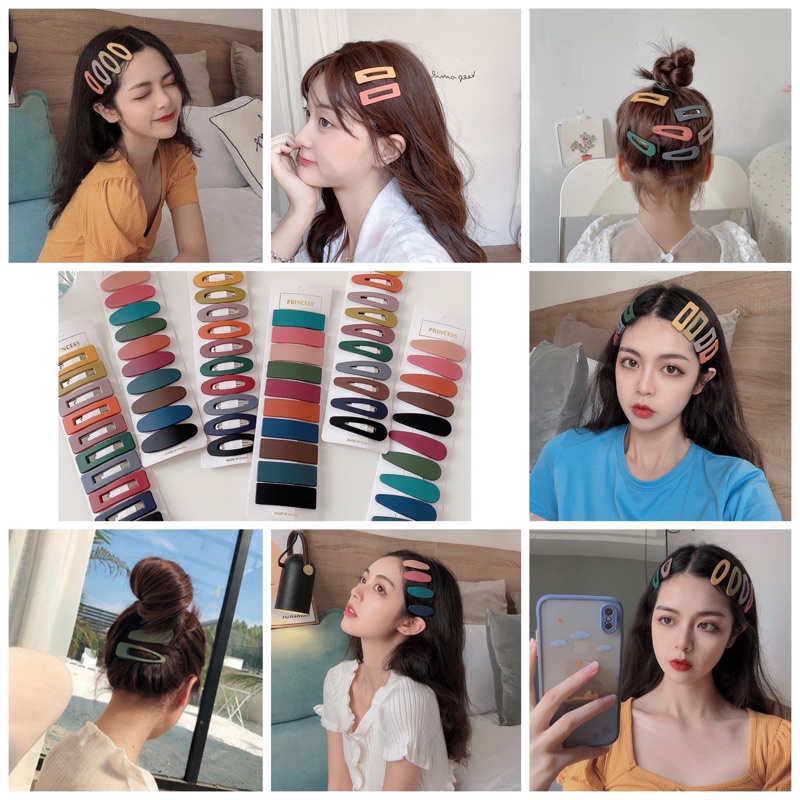 (PERPAPAN) 10 PCS JEPITAN RAMBUT KOREA DOFF / HAIRCLIP KOREA DOFF