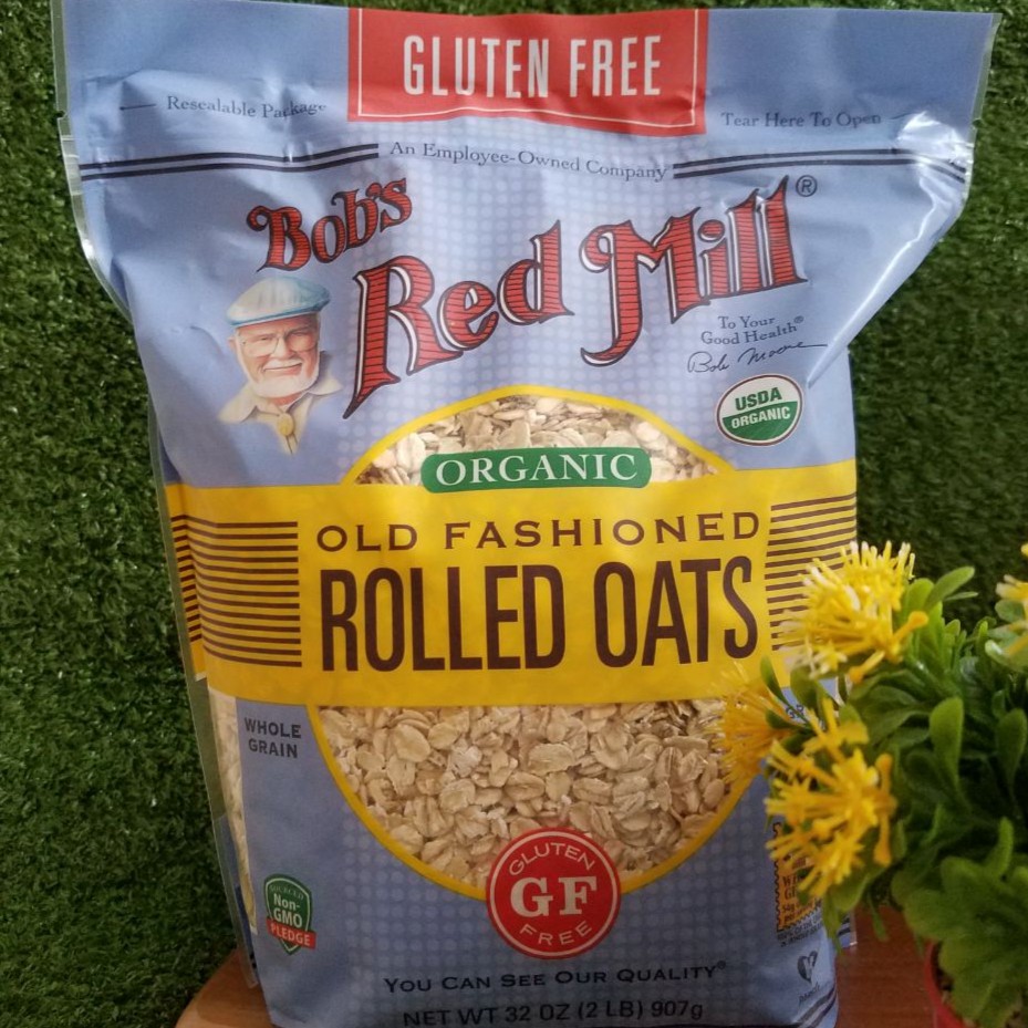 

Bob's Red Mill Organic Old Fashioned Rolled Oats 907g