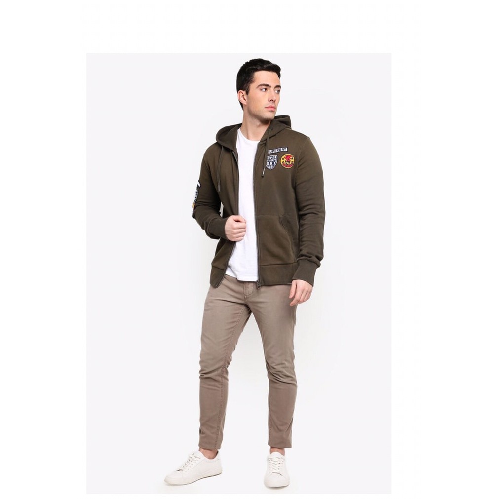 Upstate Washed Zip Hoodie