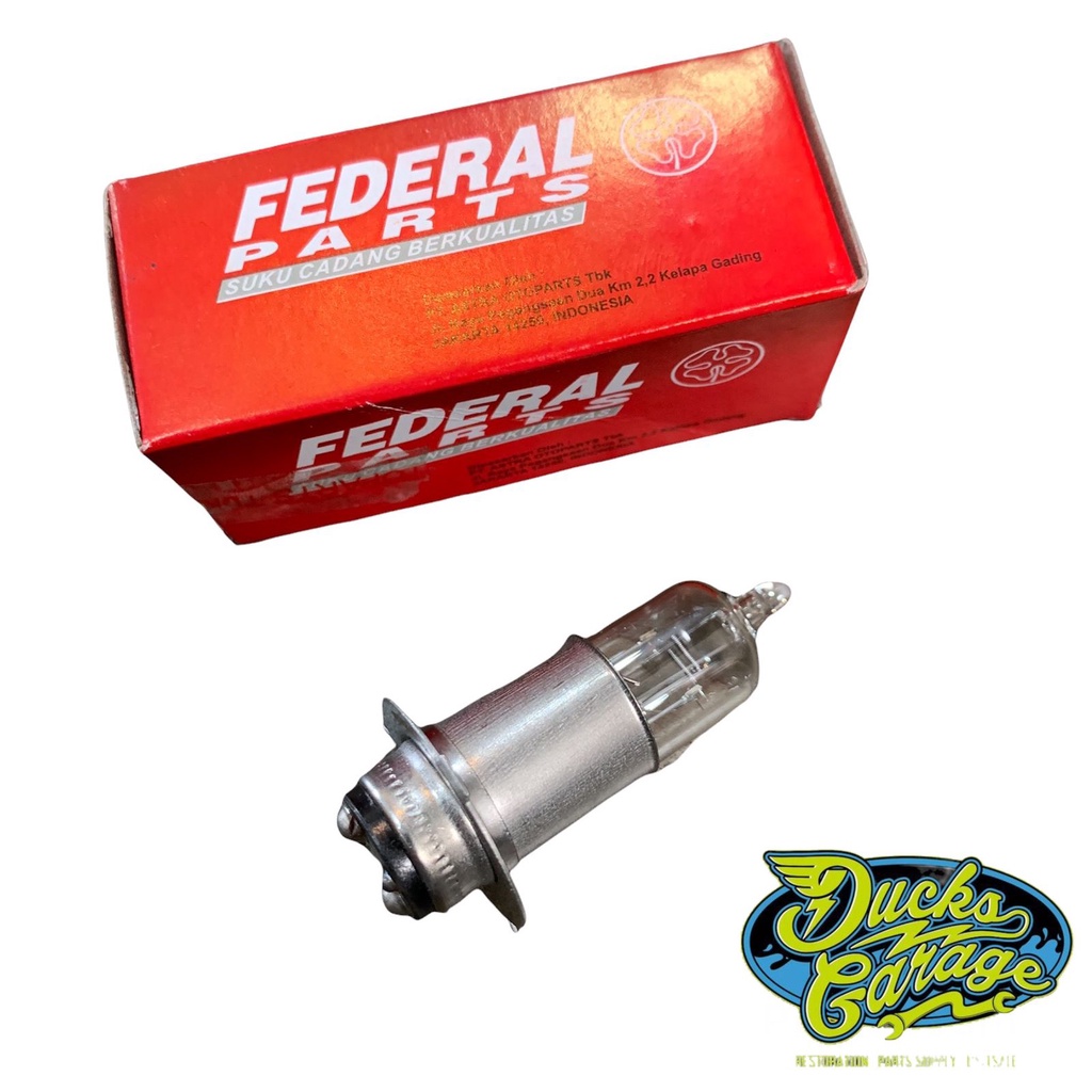 bohlam lampu depan honda win 12V volt original federal