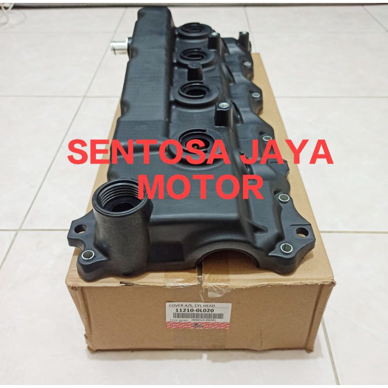 TUTUP KLEP COVER CYLINDER HEAD TOYOTA INNOVA FORTUNER HILUX 2KD DIESEL ORIGINAL