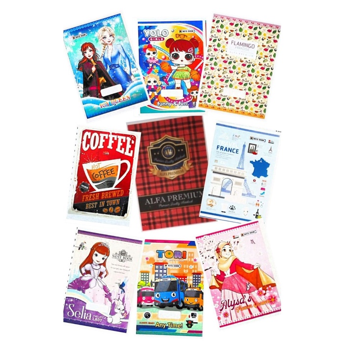 

BUKU TULIS NEW STAR 38LBR MIX / PCS
