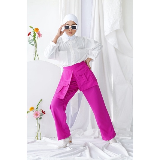 Bess Palazo Pocket Pants