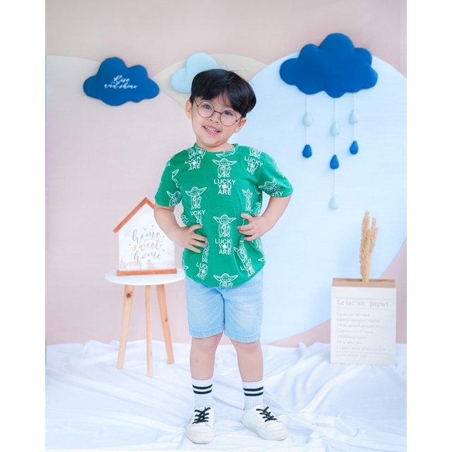 LITTLECAIM - basic tee | baju ank unisex | kaos anak