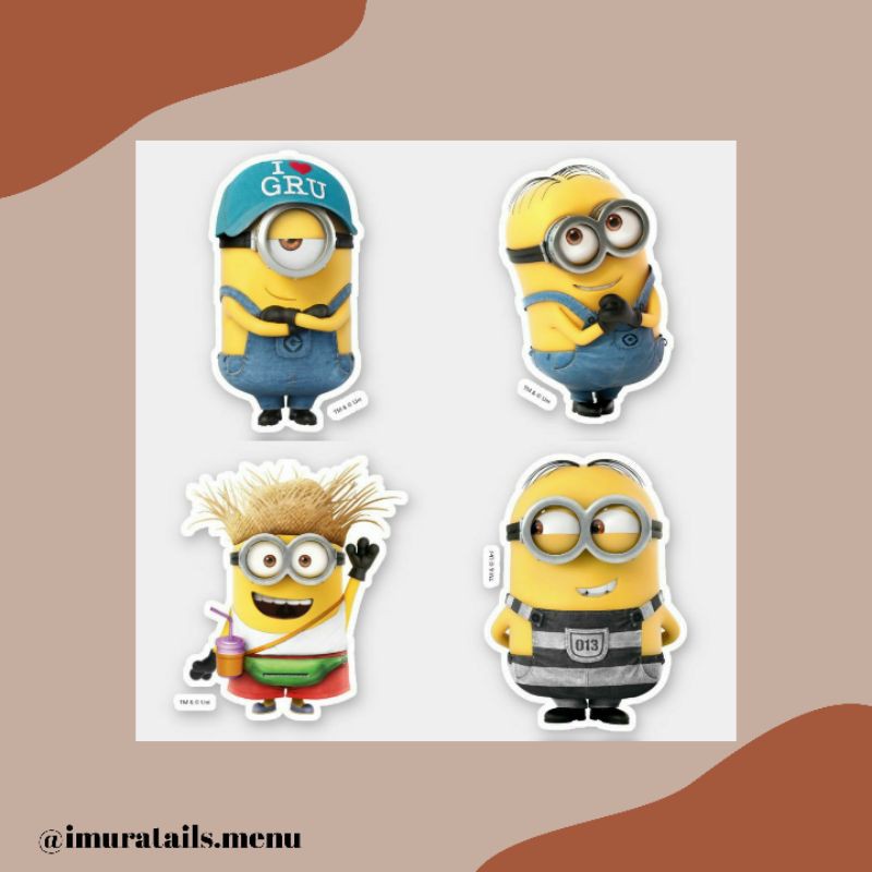 21pcs Sticker Tumblr Minion