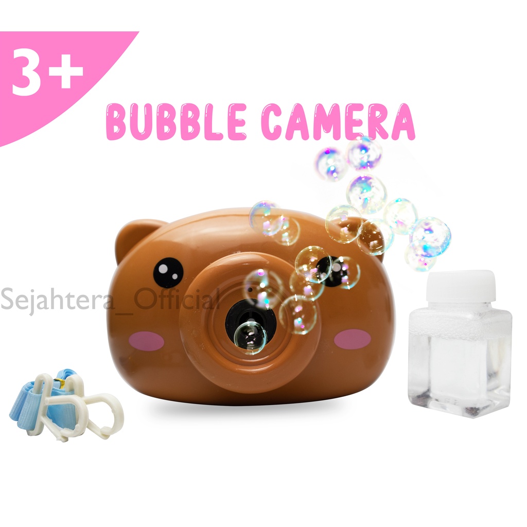 Minan Anak Bubble Camera/Mainan Anak Bubble Machine Beautiful Music-Scoob