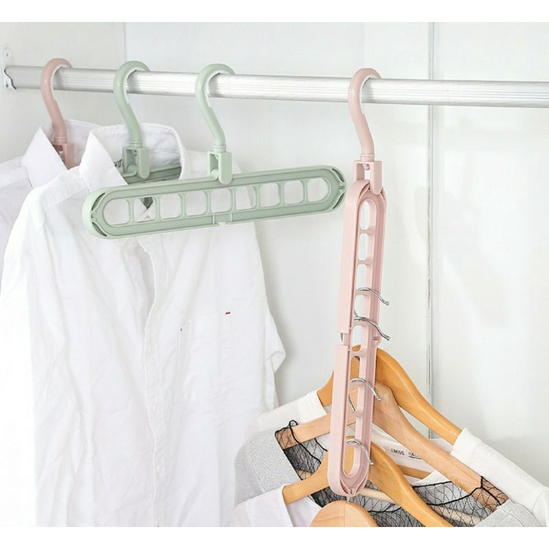 hanger baju / hanger magic 9 in 1 / hanger serbaguna