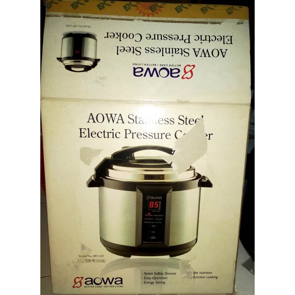 ELECTRIC PRESSURE COOKER PANCI PRESTO AOWA AW 1168