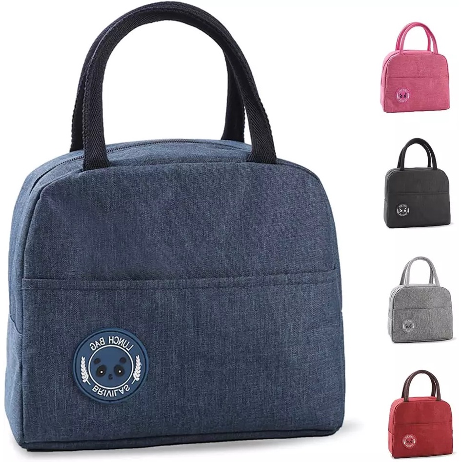 T&amp;Y Tas Bekal Anti Air Lunch Bag Cooler Makanan Anak Tas Lunch Box Karakter Brivilas Lucu Anti Panas Dingin