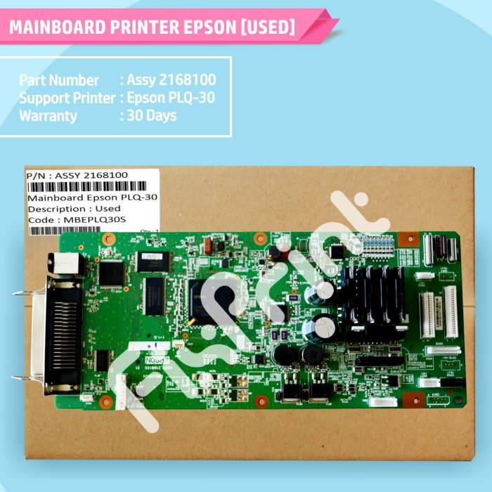 Mainboard Printer Epson PLQ30 PLQ-30 Motherboard Passbook PLQ 30 PLQ30 FPS769