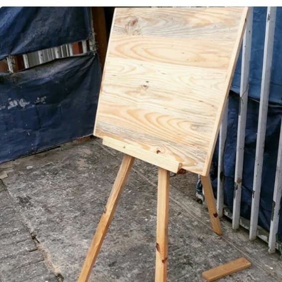

papan 50x40cm plus tripod