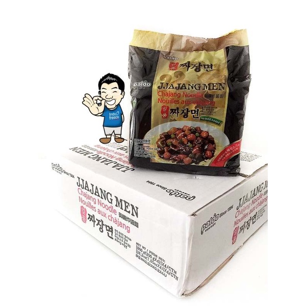 

cs2tur Paldo Jjajangmen- Jjangmyeon Black Bean Sauce Noodle- Mie Instant 4Pc Ffa2D01A1