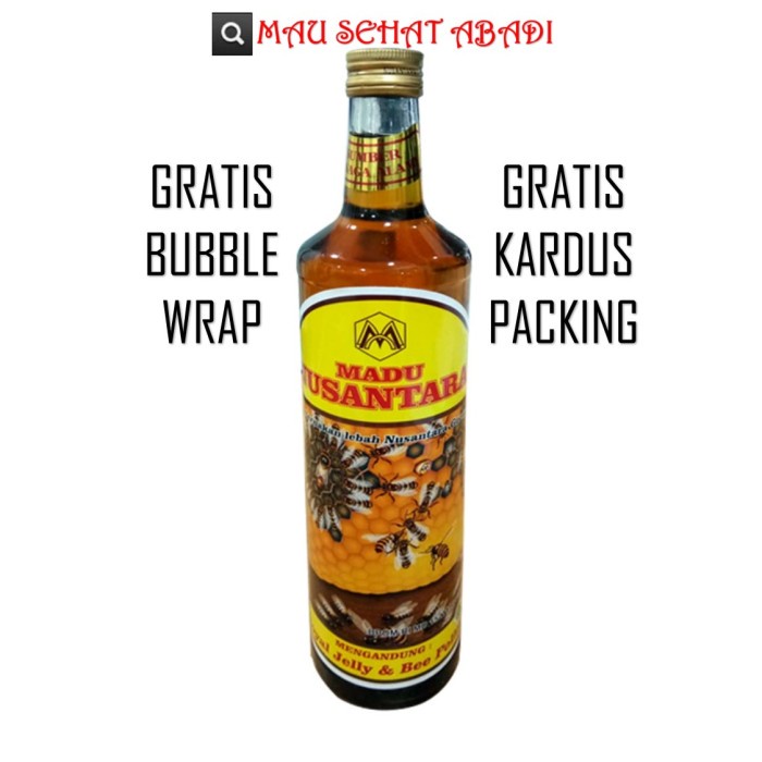 

(BISA COD) MADU NUSANTARA SUPER 650 ML / MADU SUPER NUSANTATA 650 Ml / MADU SUPER