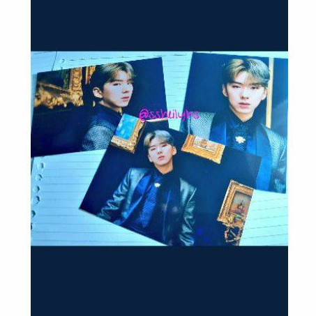 Monsta X KIHYUN SET OFFICIAL POSTCARD FATAL LOVE KIHNO ALBUM